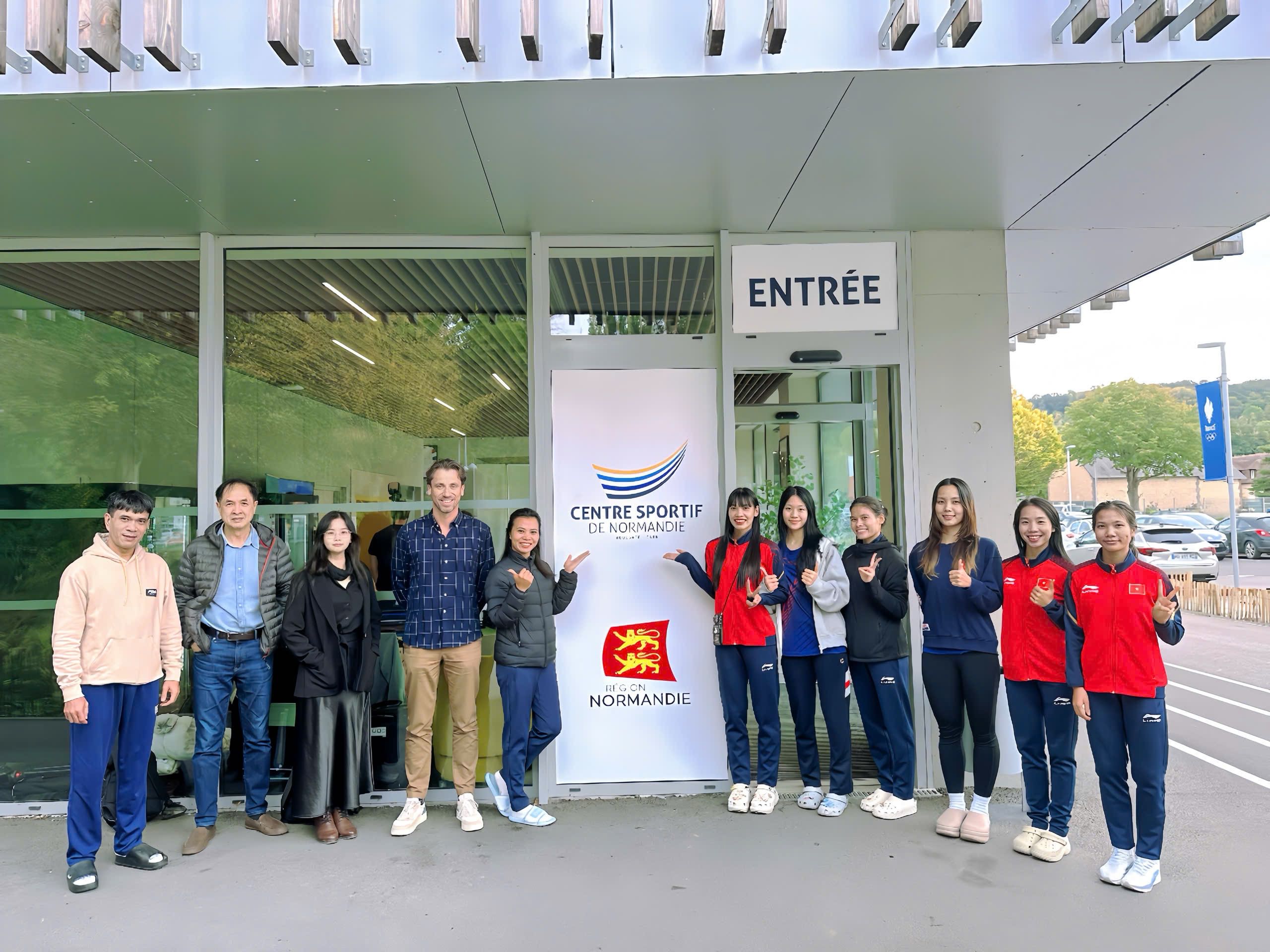 Les athlètes vietnamiennes en préparation de haut niveau en France en vue des Jeux olympiques